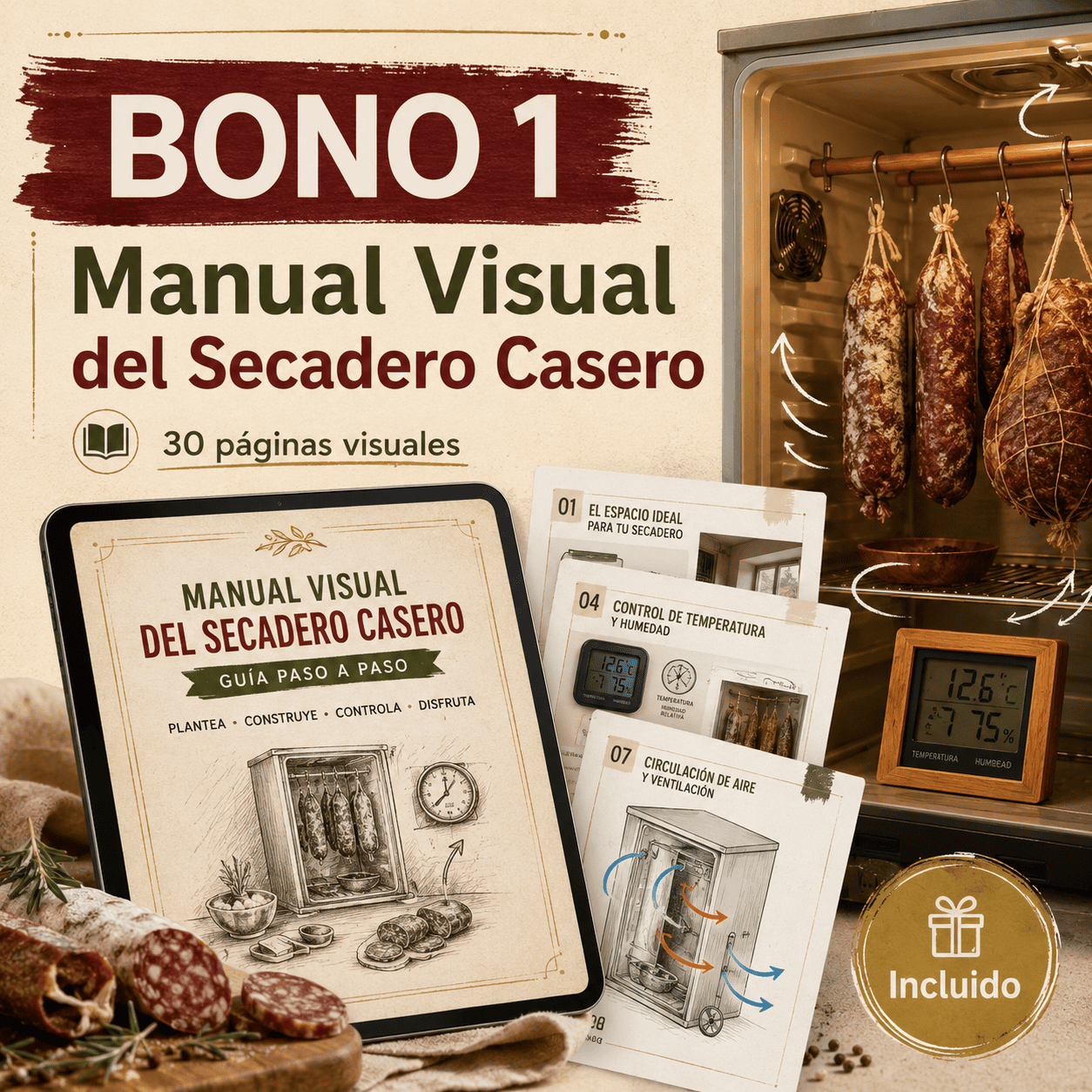 Bono 1: Manual Visual del Secadero Casero